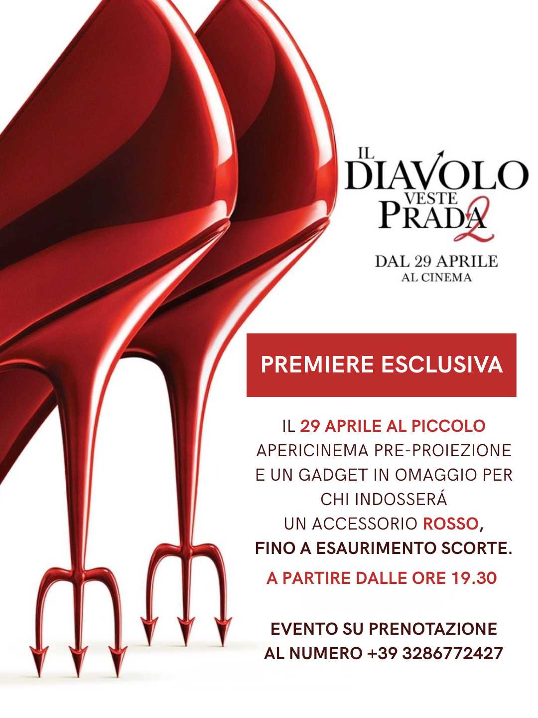 PREMIERE ESCLUSIVA "IL DIAVOLO VESTE PRADA 2"