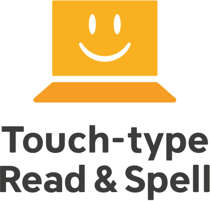 Touch-type Read and Spell Logo