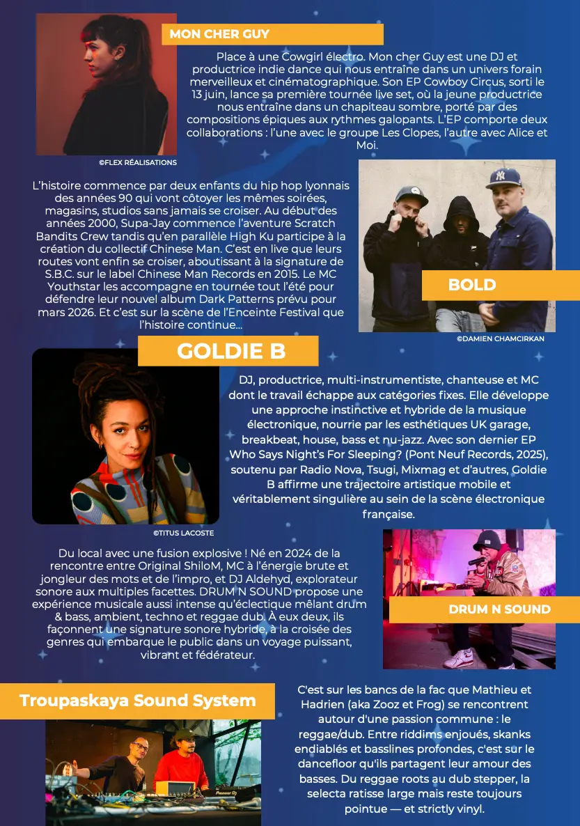 L'Enceinte Festival revient à Pierrefonds les 3, 4 et 5 juillet 2026 - Image 3