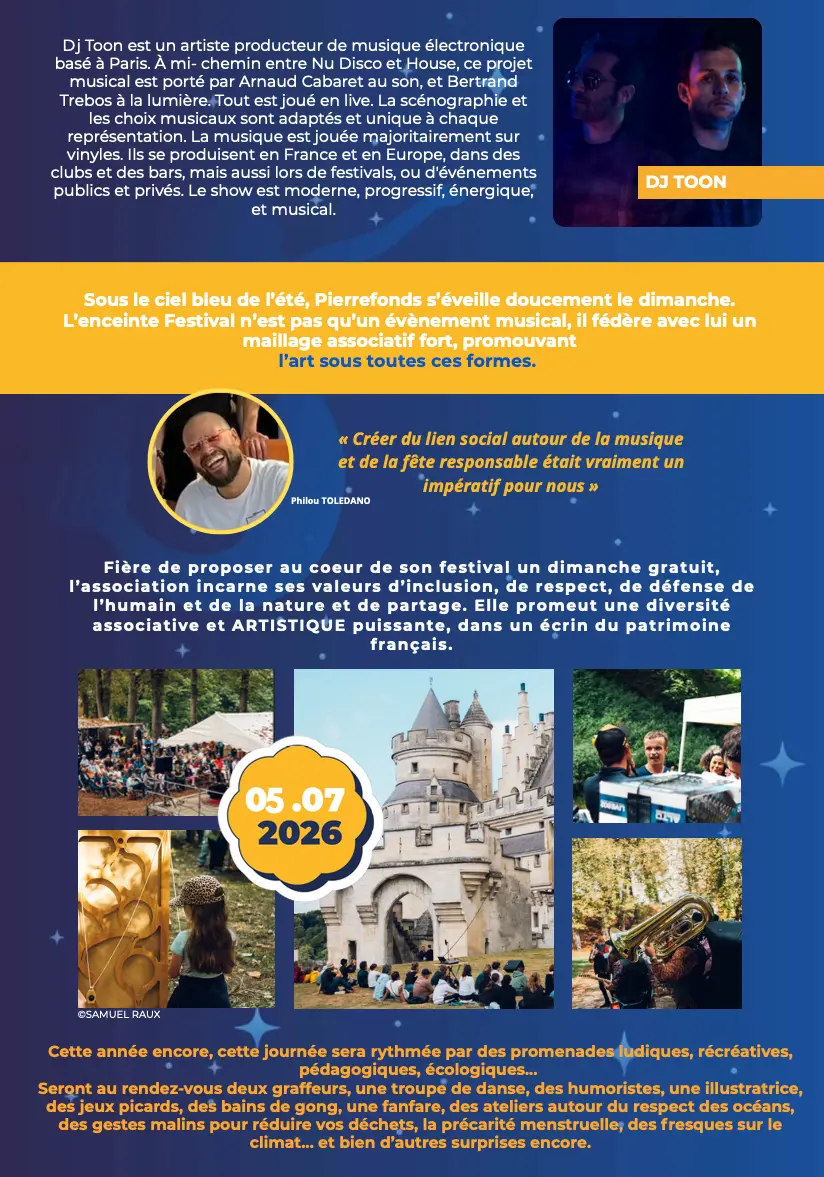 L'Enceinte Festival revient à Pierrefonds les 3, 4 et 5 juillet 2026 - Image 1