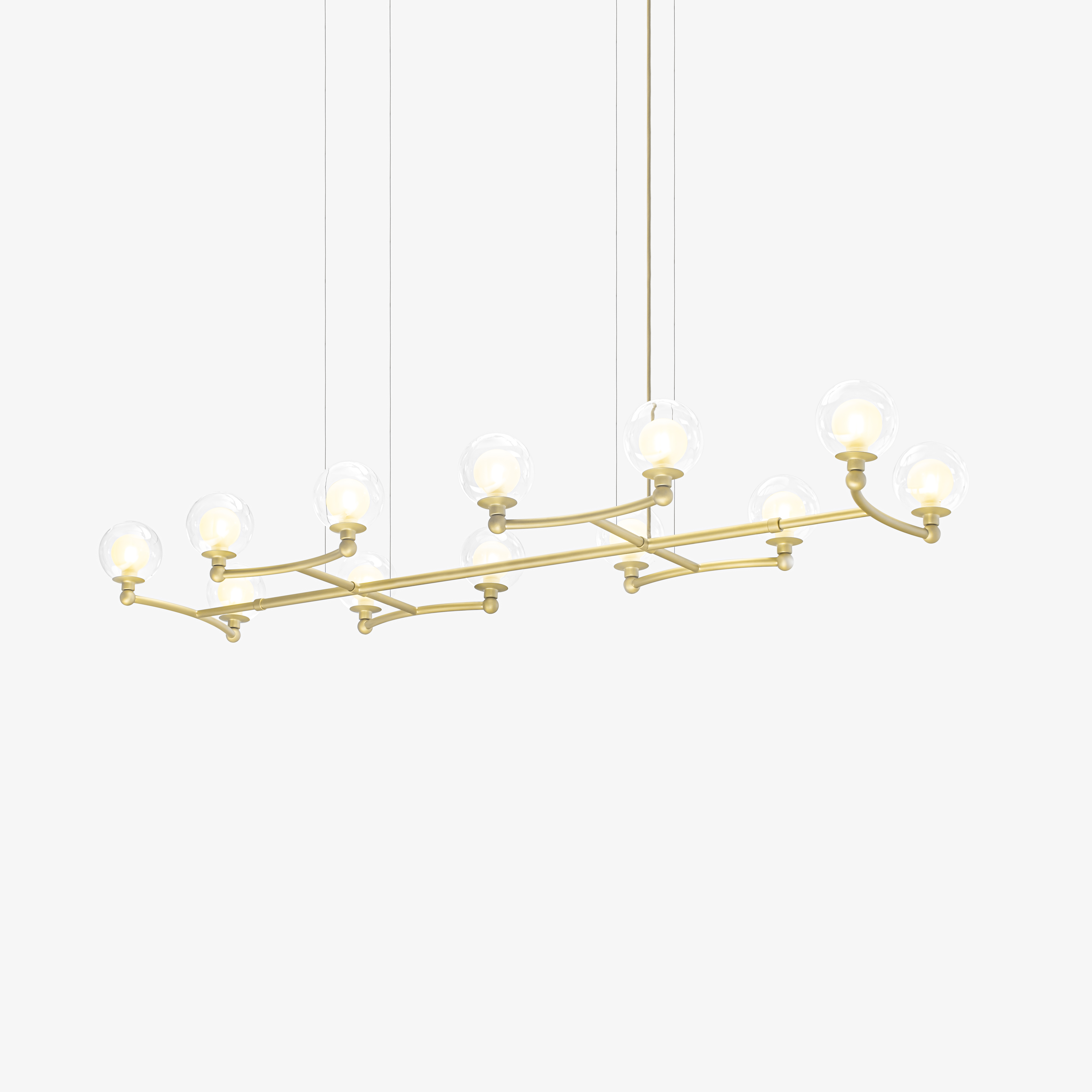 Lustre Grapp-H-12 Horizontal – iluminação de teto