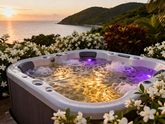 Sunset Jacuzzi with Sea View