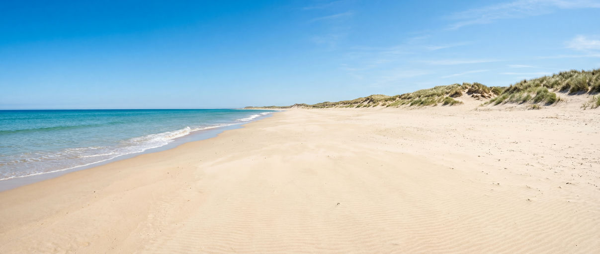 Expansive Beach Rolling Dunes