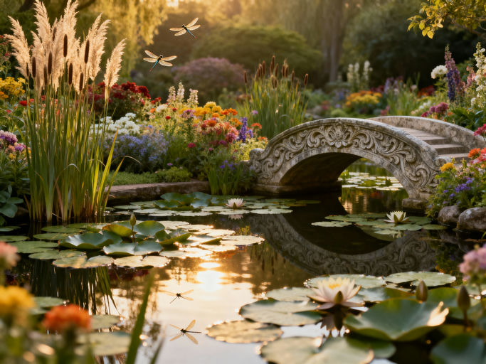 Botanical Garden Lily Pond