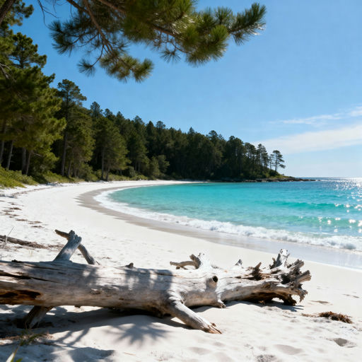 Turquoise Water White Sand Beach
