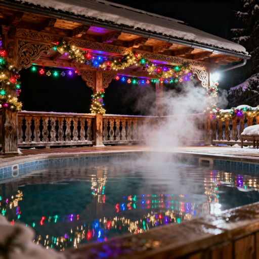Góral Terrace Christmas Light Jacuzzi