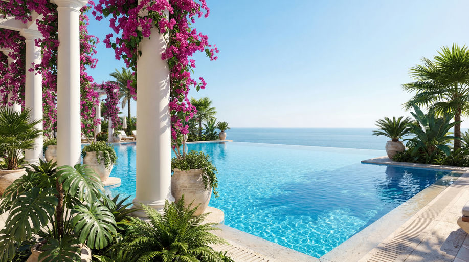 Exclusive Resort Infinity Pool View