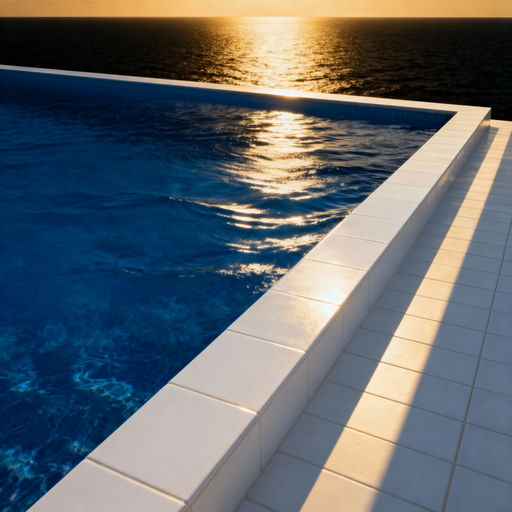 Infinity Pool Golden Hour Horizon