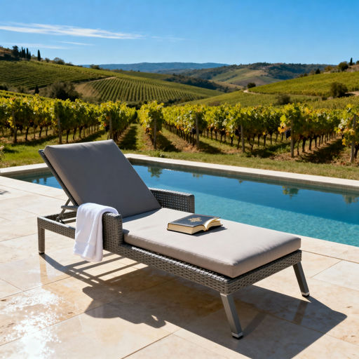 Poolside Lounge Italian Vineyard