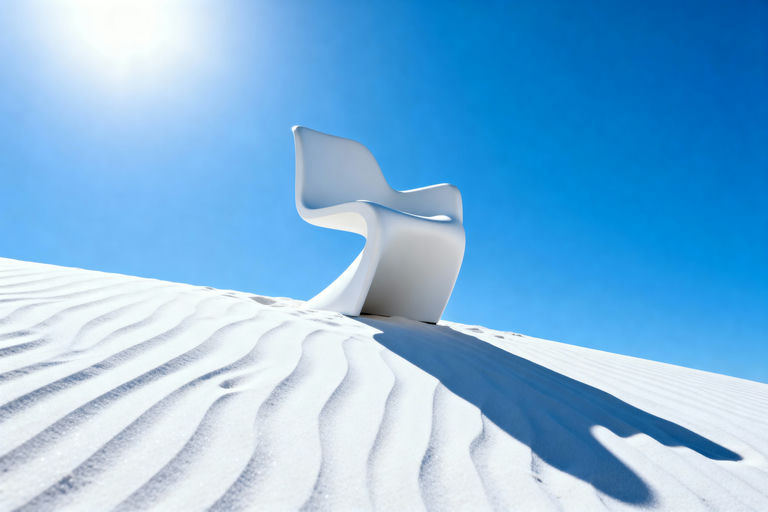 Pristine White Sand Dune