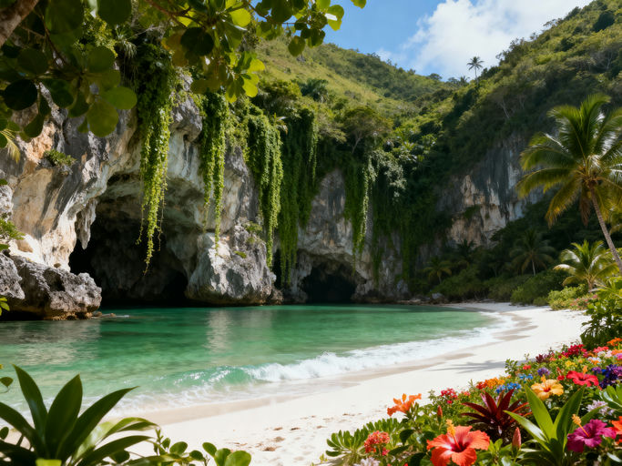 Pristine Caribbean Cove Sanctuary