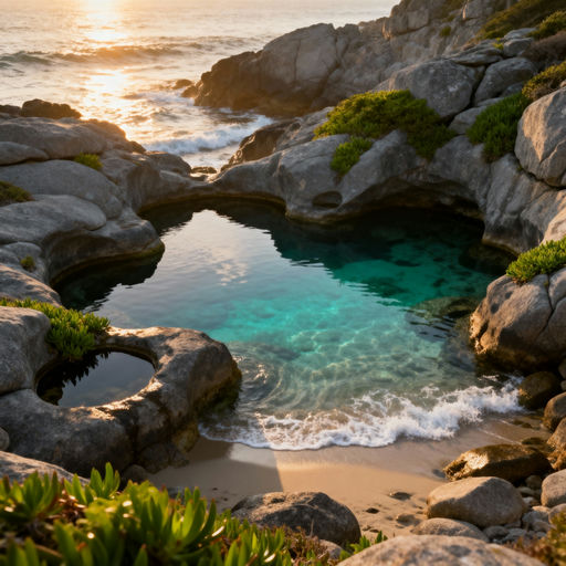 Hidden Rocky Cove Pools