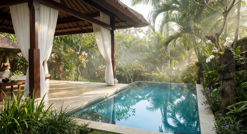 Tropical Spa Pavilion Azure Pool