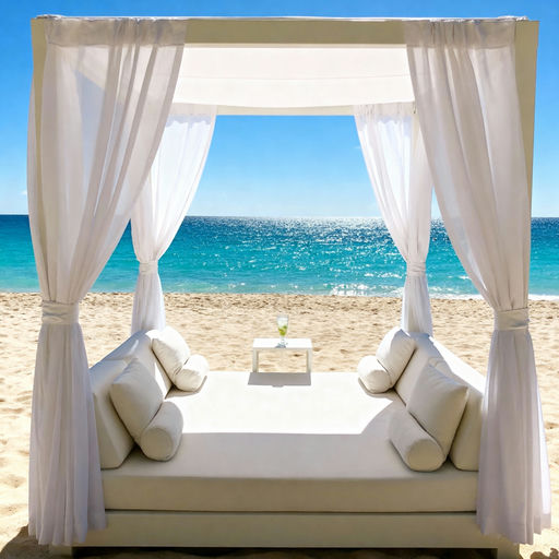 Luxury Cabana on Mexican Beach