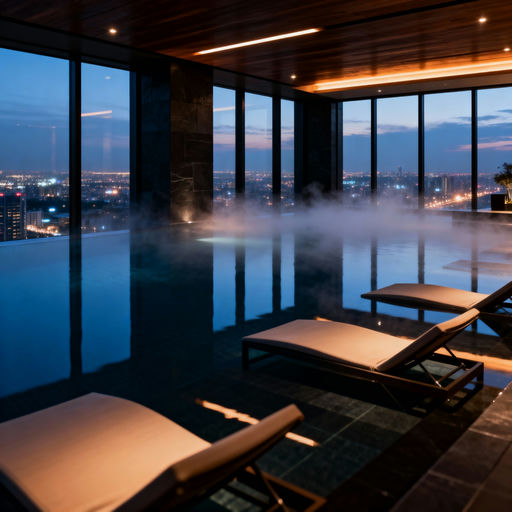 Adults-Only City View Infinity Pool