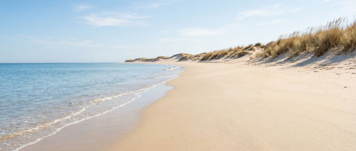 Exclusive Beach with Azure Sea