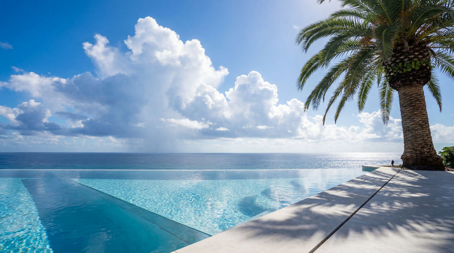 Infinity Pool Ocean Horizon View
