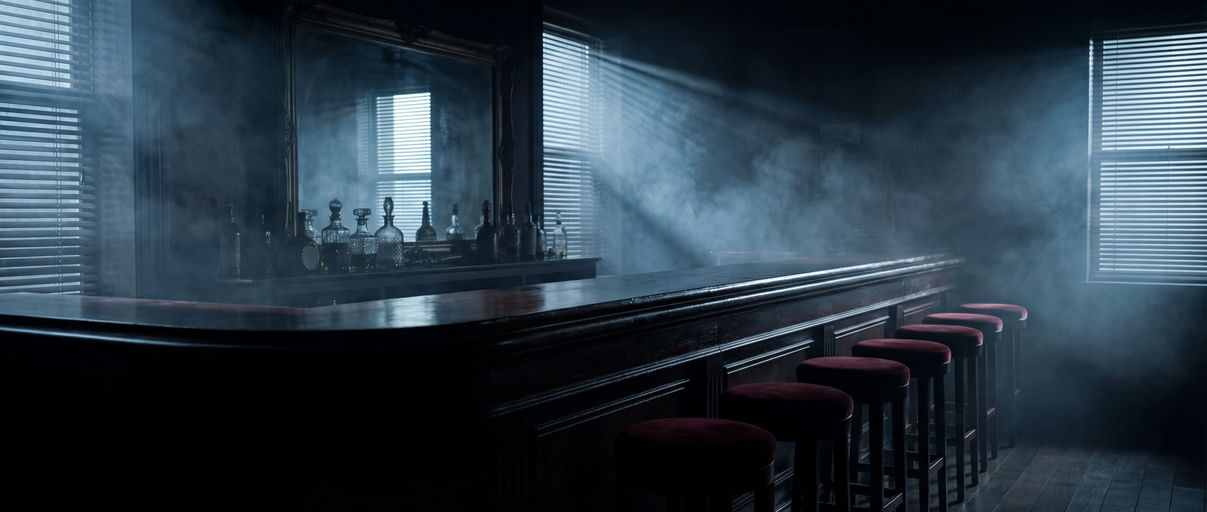 Film Noir Bar Scene