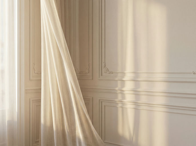 Elegant Room Corner, Morning Light