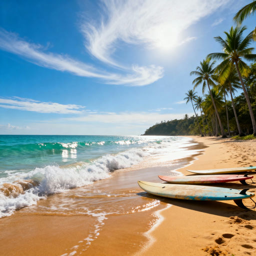 Kata Beach Sunny Afternoon