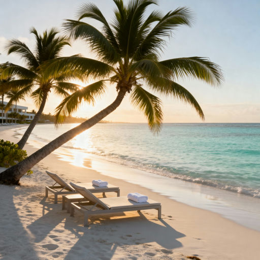 Mexican Hotel Beach Sunrise