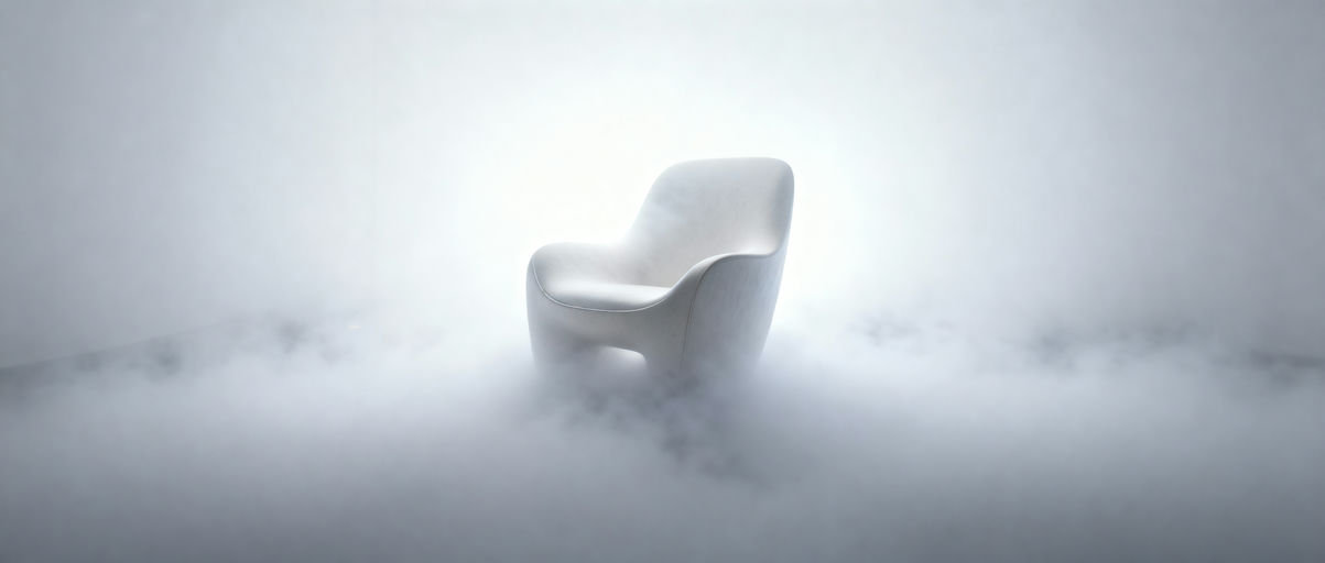 Soft White Fog Enclosed Space