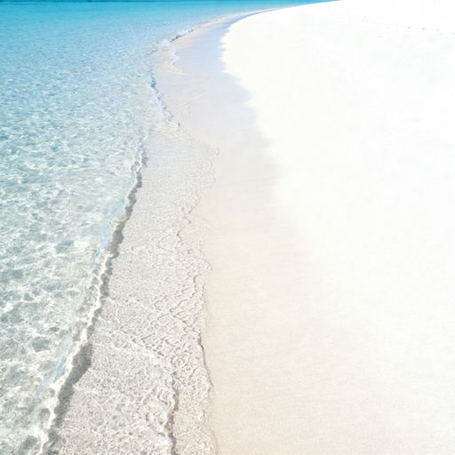 Pale Sand Gentle Wave Curve