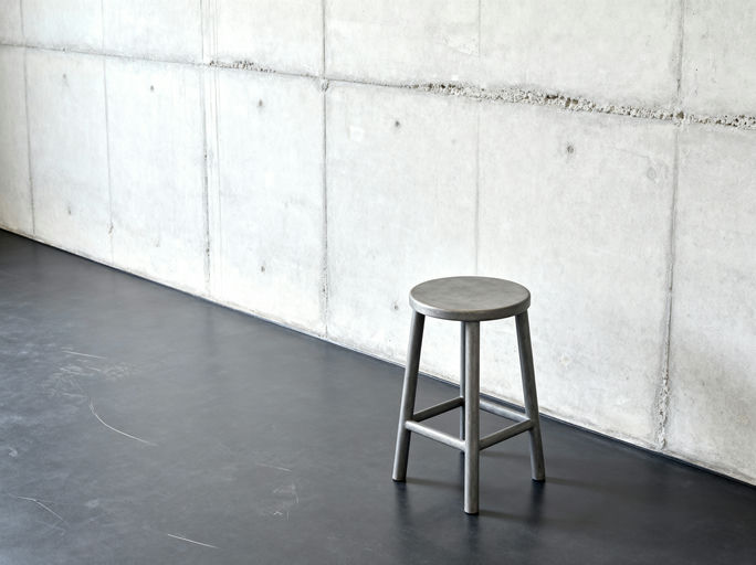 Minimalist Concrete Studio Space