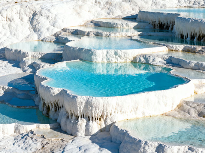 White Travertine Hot Springs