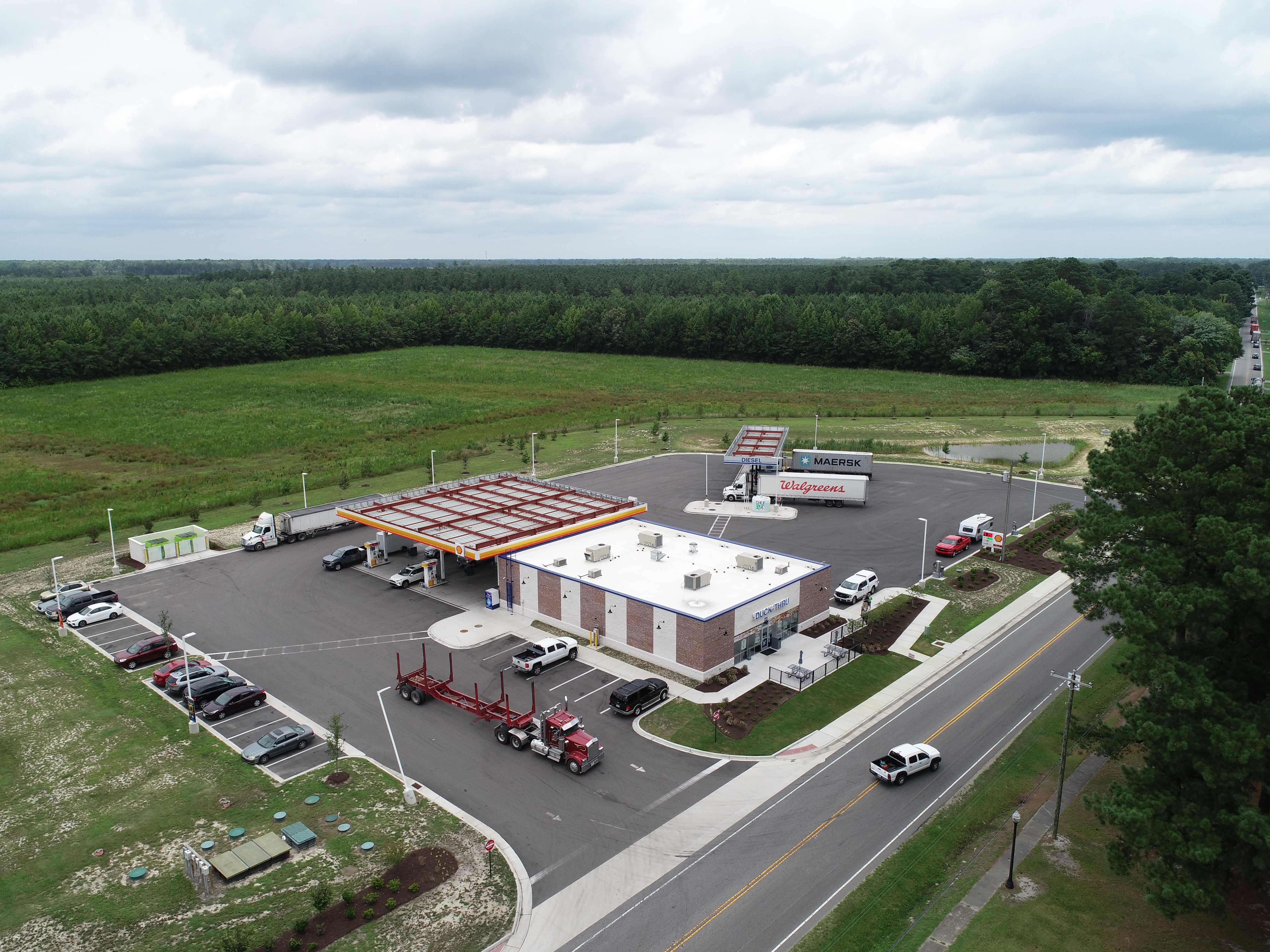 An image of Duck Thru Whaleyville located in Whaleyville, VA constructed by A. R. Chesson Construction