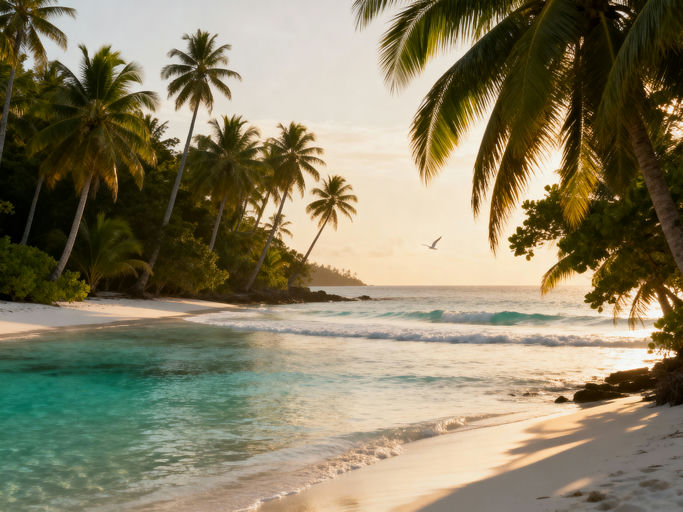 Secluded Tropical Cove Paradise