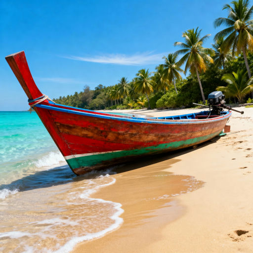 Golden Sand Longtail Boat