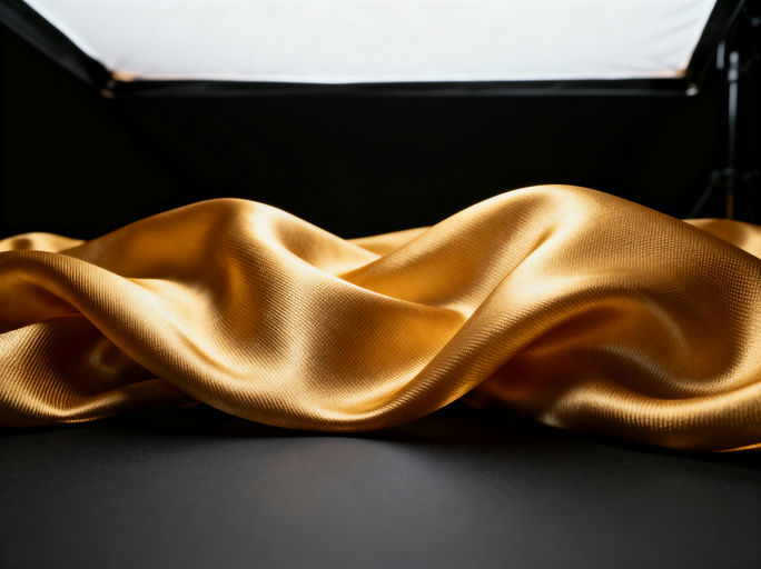 Golden Silk on Black