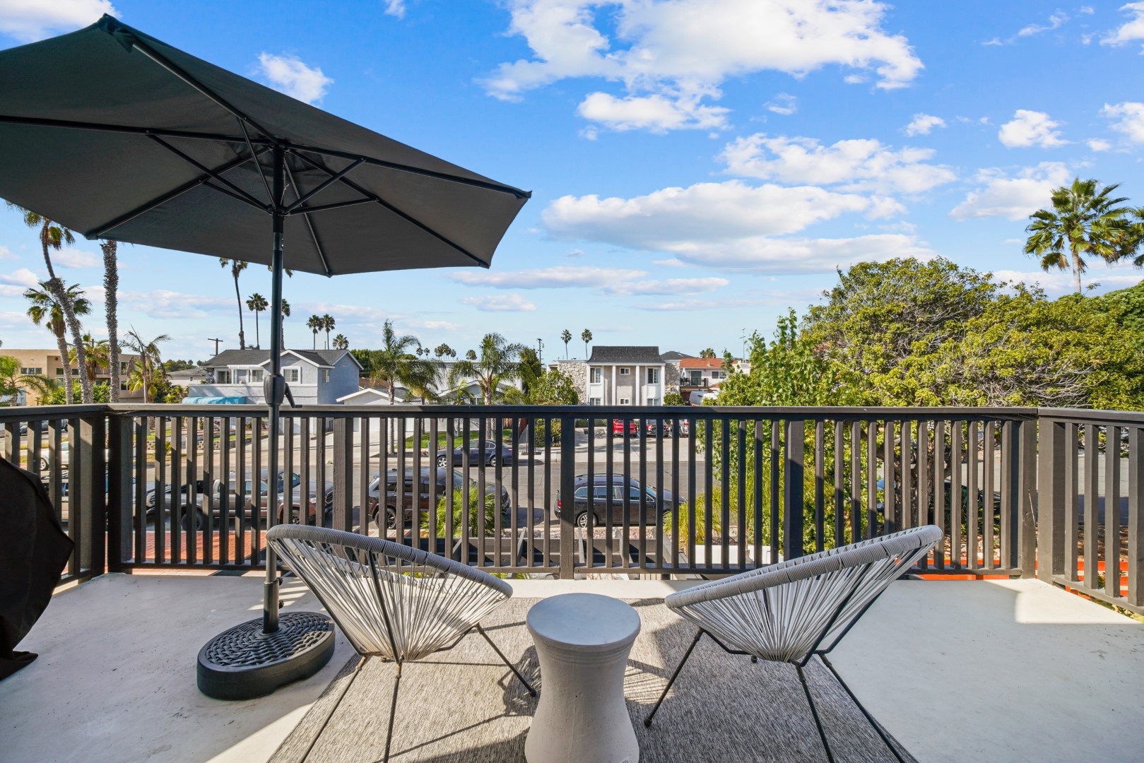 Private Balcony with BBQ