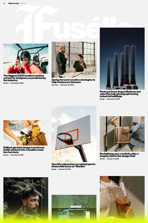 Mikko Fuselle template screenshot