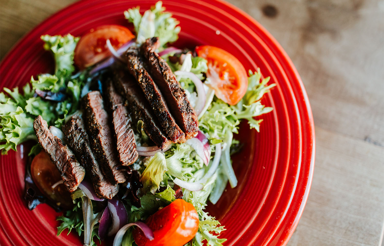 Burgers made to order in Columbia, MO.