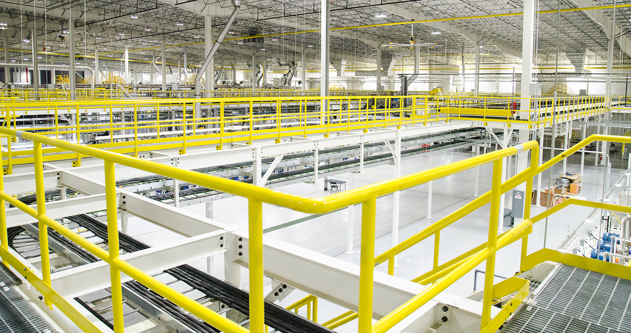 CATWALKS AND HANDRAILS