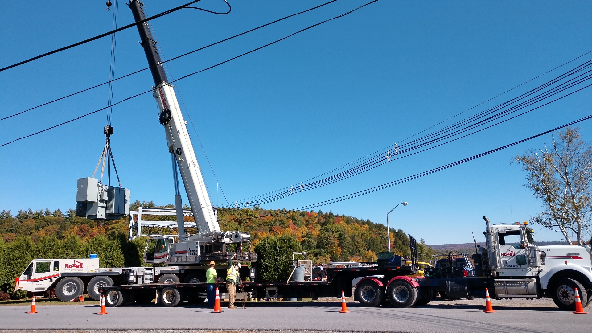 CRANE RENTAL HYDRO TRANSFORMER REMOVAL & INSTALLATION