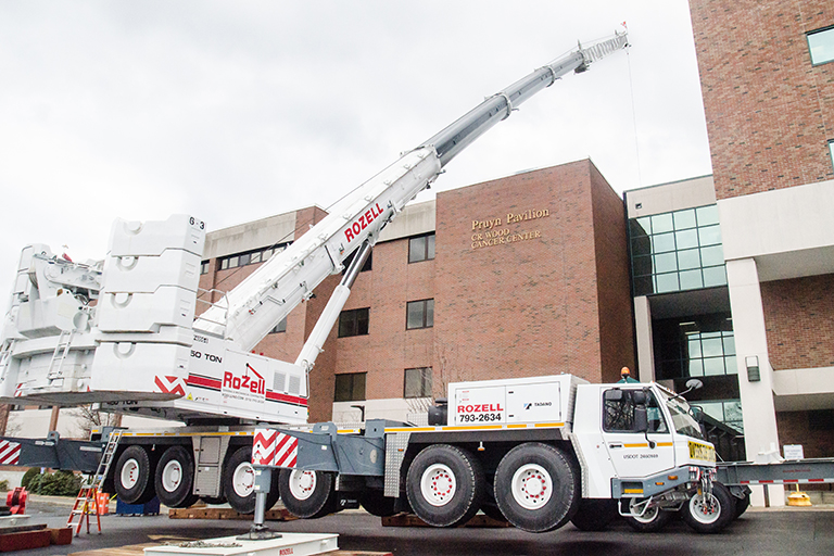 COOLING TOWER CRANE RENTAL SERVICE