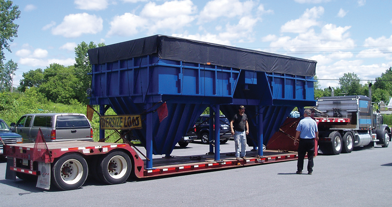 CUSTOM METAL FABRICATION WASTEWATER TANK
