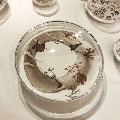 Detail number 2 of Bio Ink Plankton Cloud – Tech Interactive