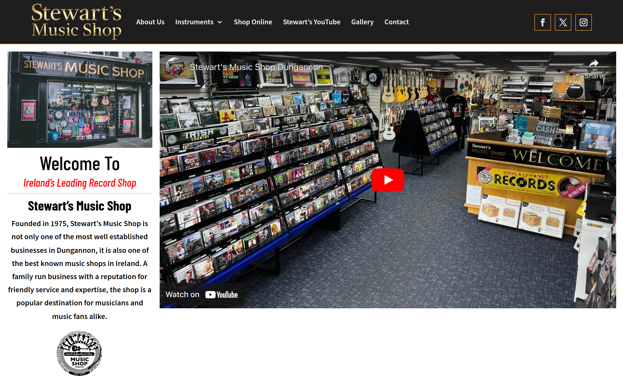 Stewarts Music Shop
