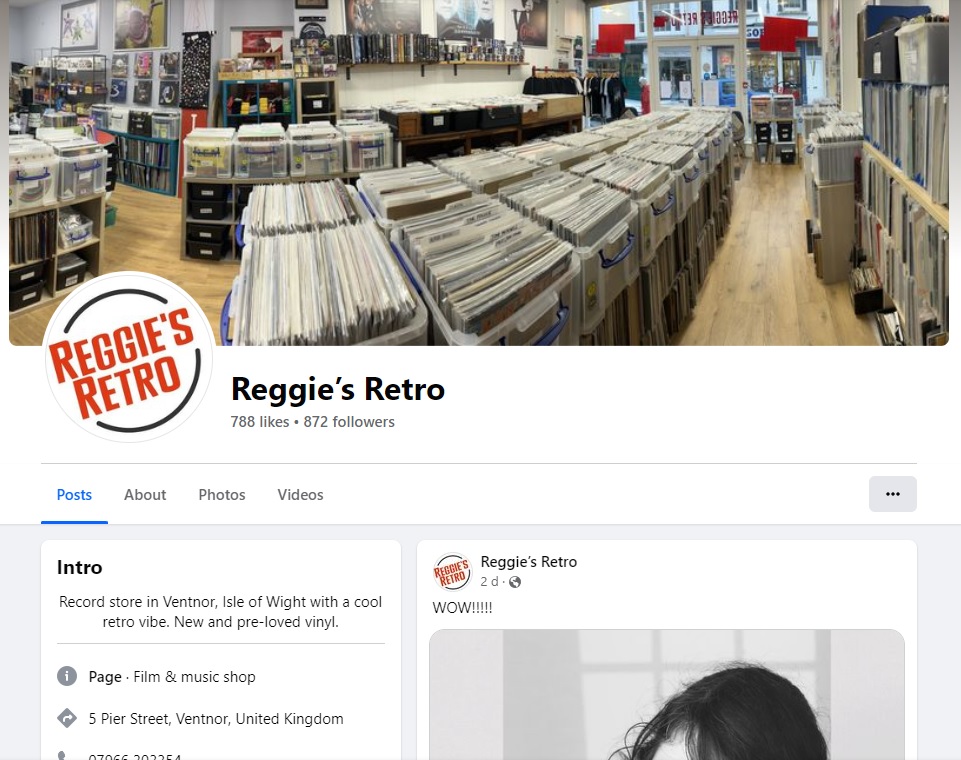 Reggie's Retro Record Store