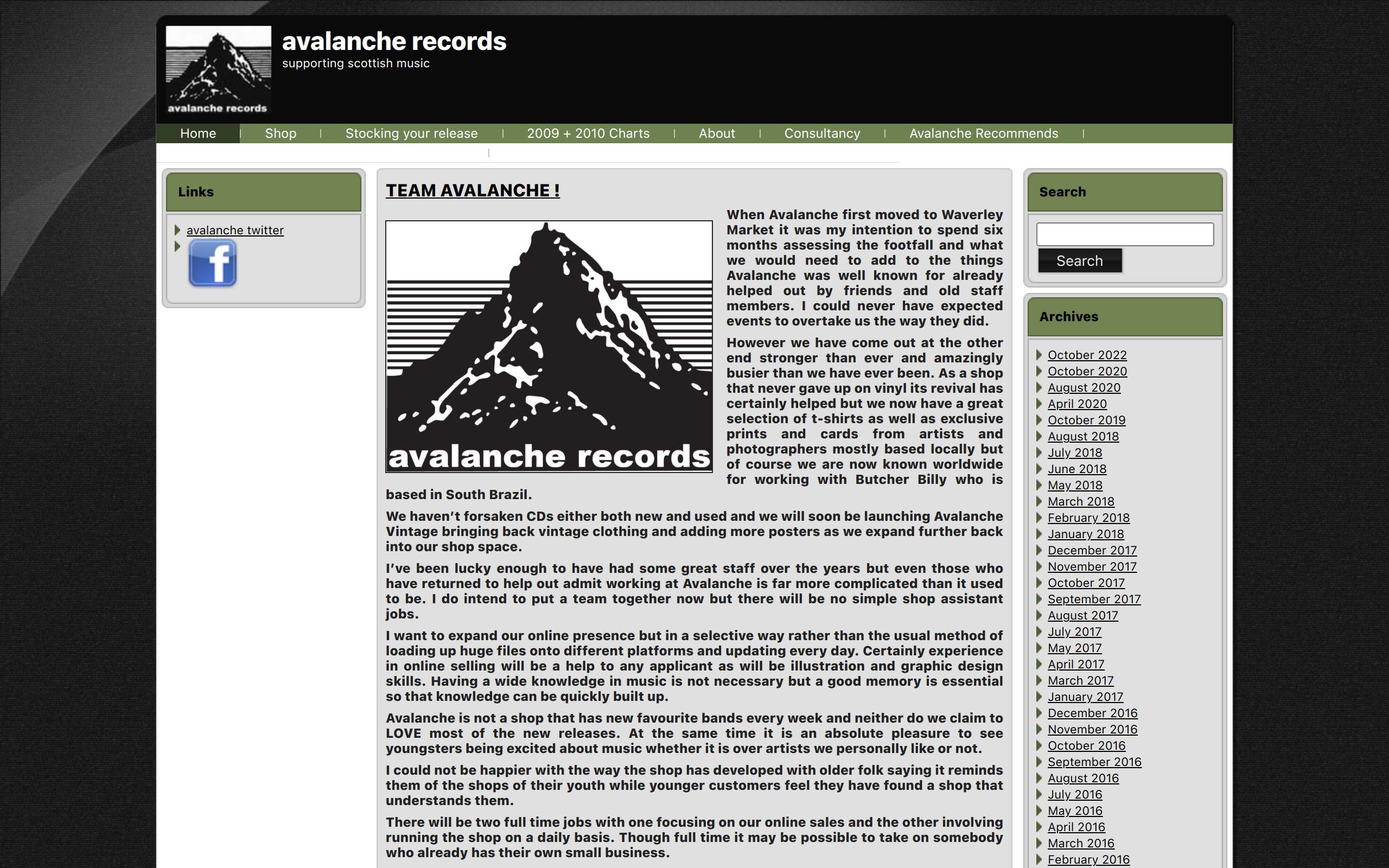 Avalanche Records