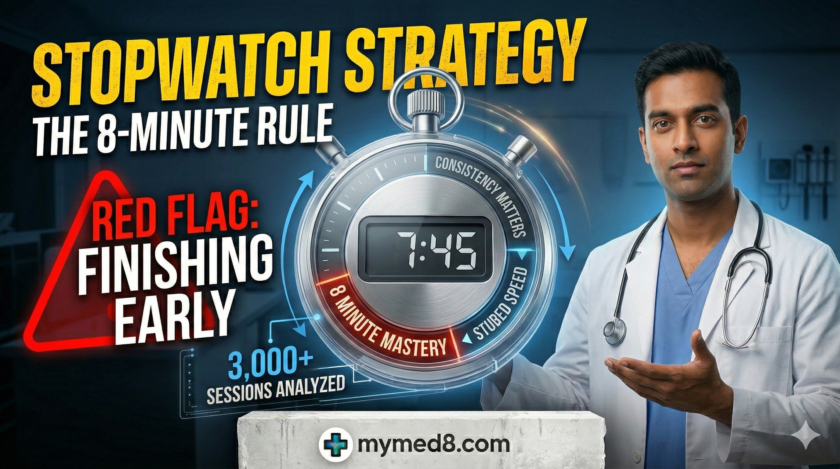 The 8-Minute Mastery: A Data-Driven Stopwatch Strategy for PLAB 2 Success