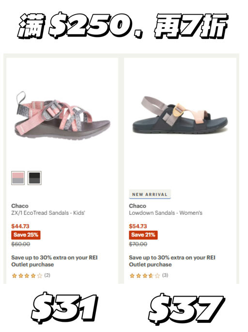 【完全贴合脚型】【全家凉鞋安排上】