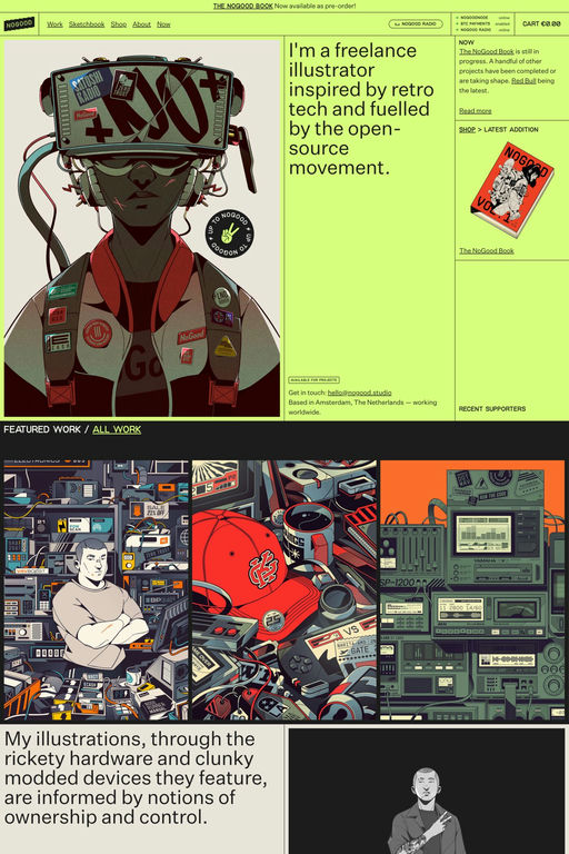 NoGood website screenshot