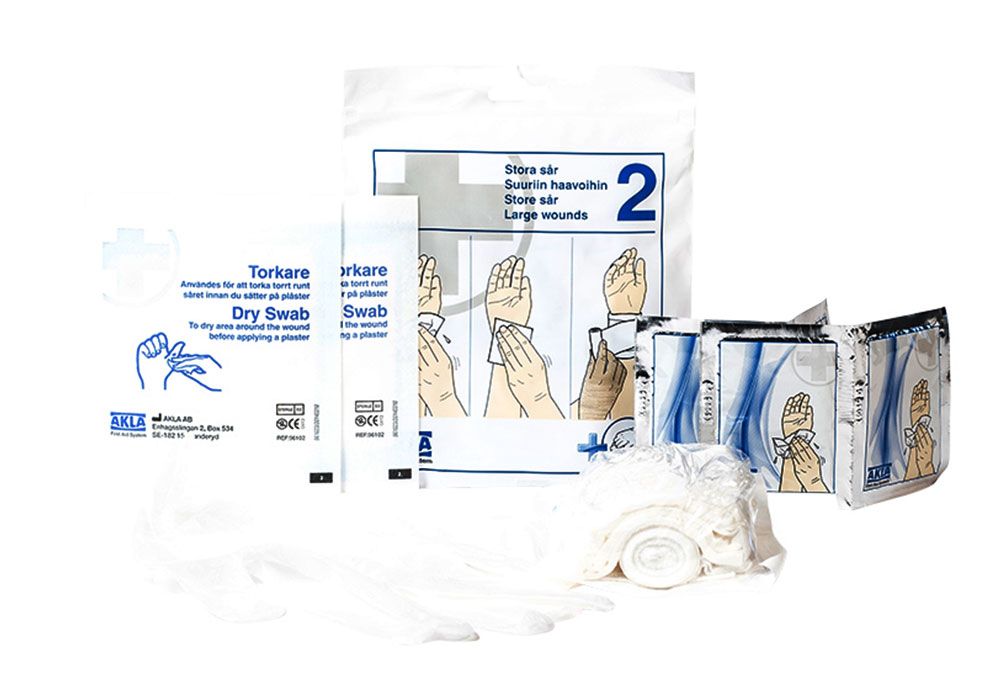 Bag 2 for large wounds