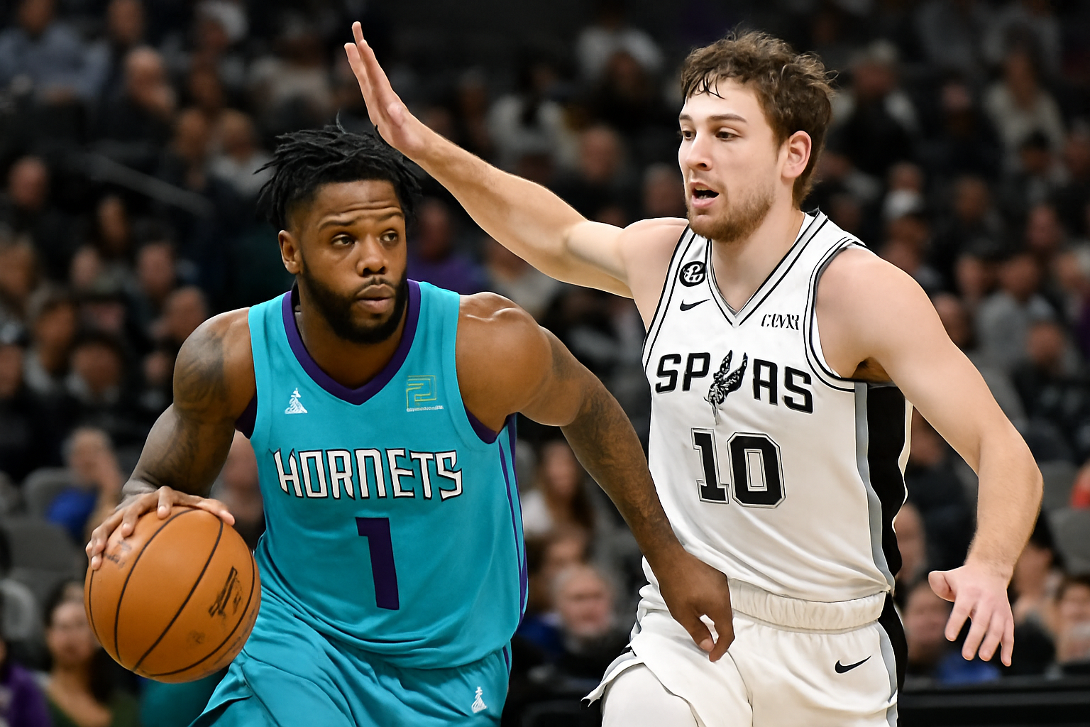 hornets vs spurs