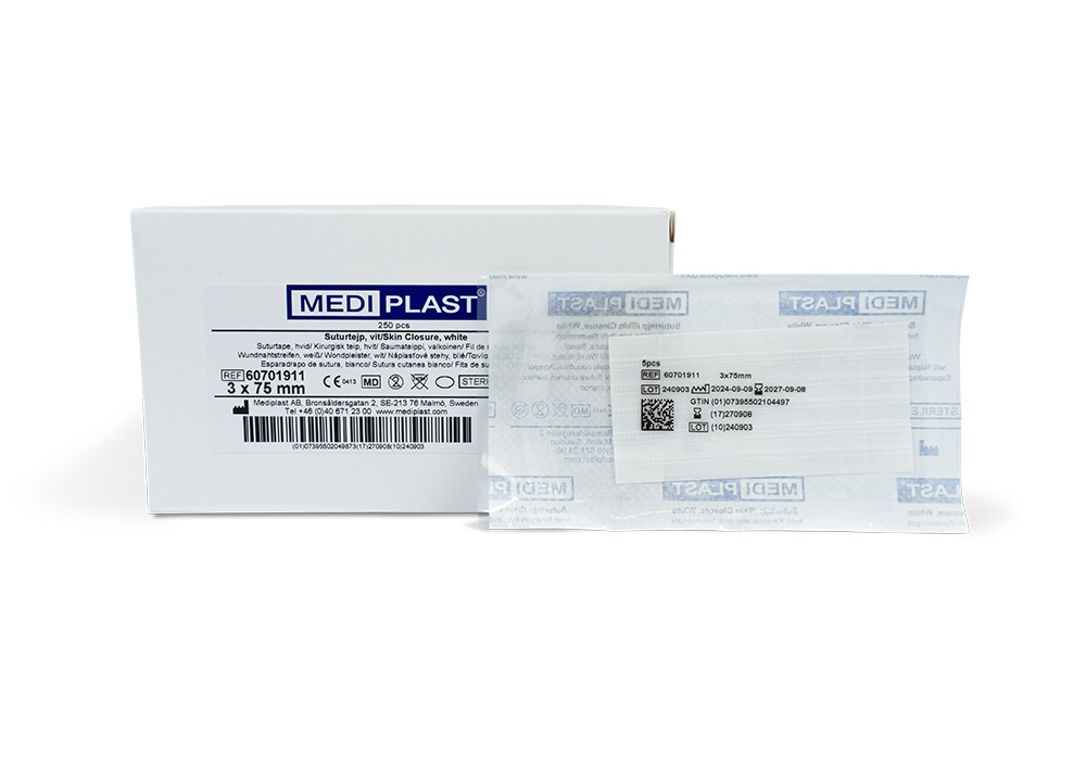 Suturtejp 3x75mm